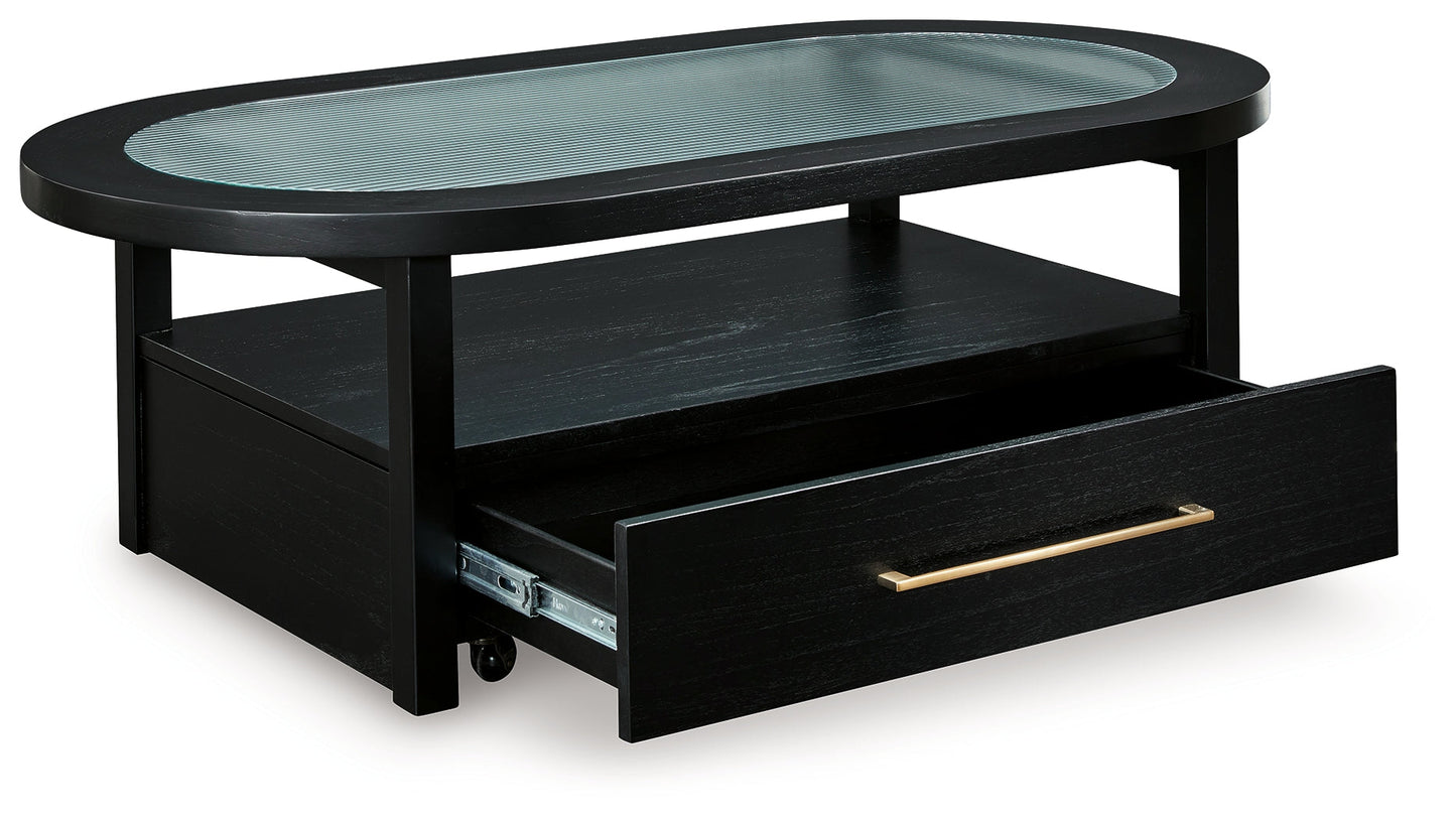 Winbardi Black Coffee Table