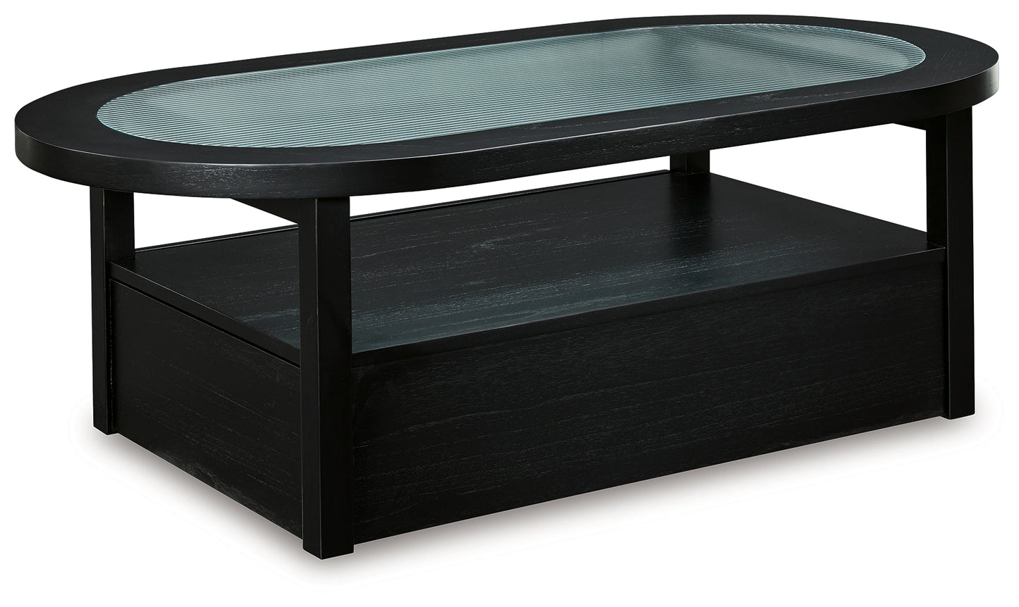 Winbardi Black Coffee Table