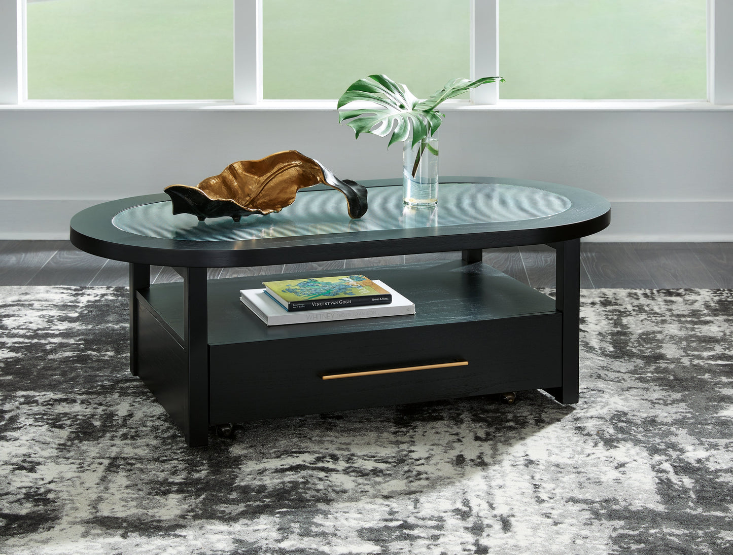 Winbardi Black Coffee Table