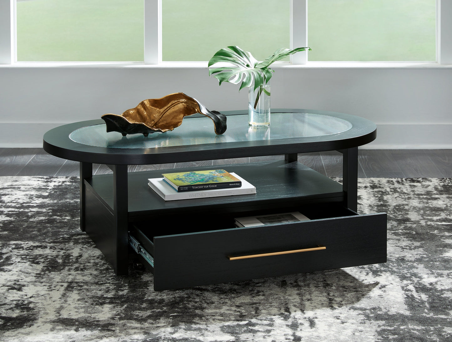 Winbardi Black Coffee Table