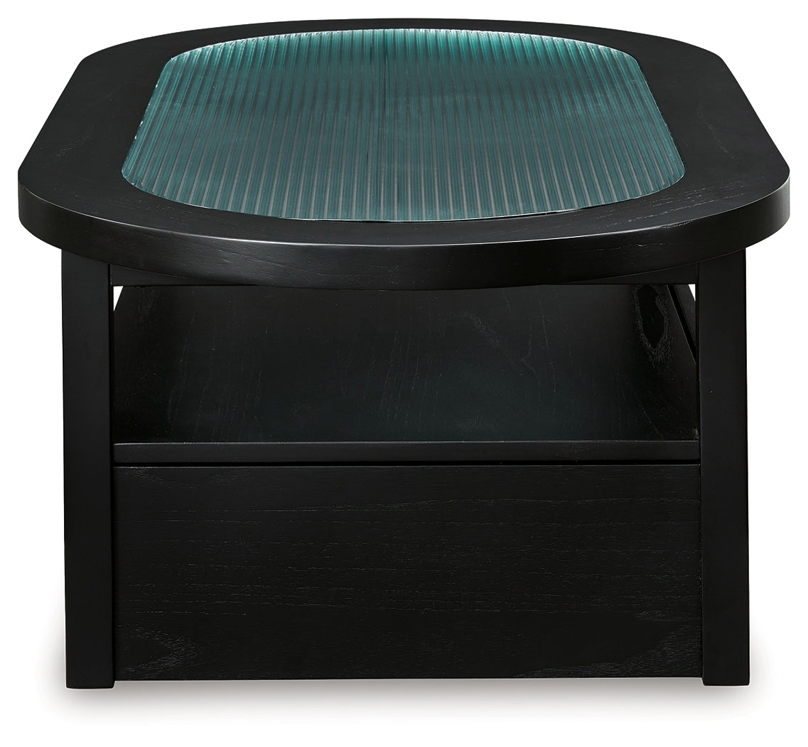 Winbardi Black Coffee Table