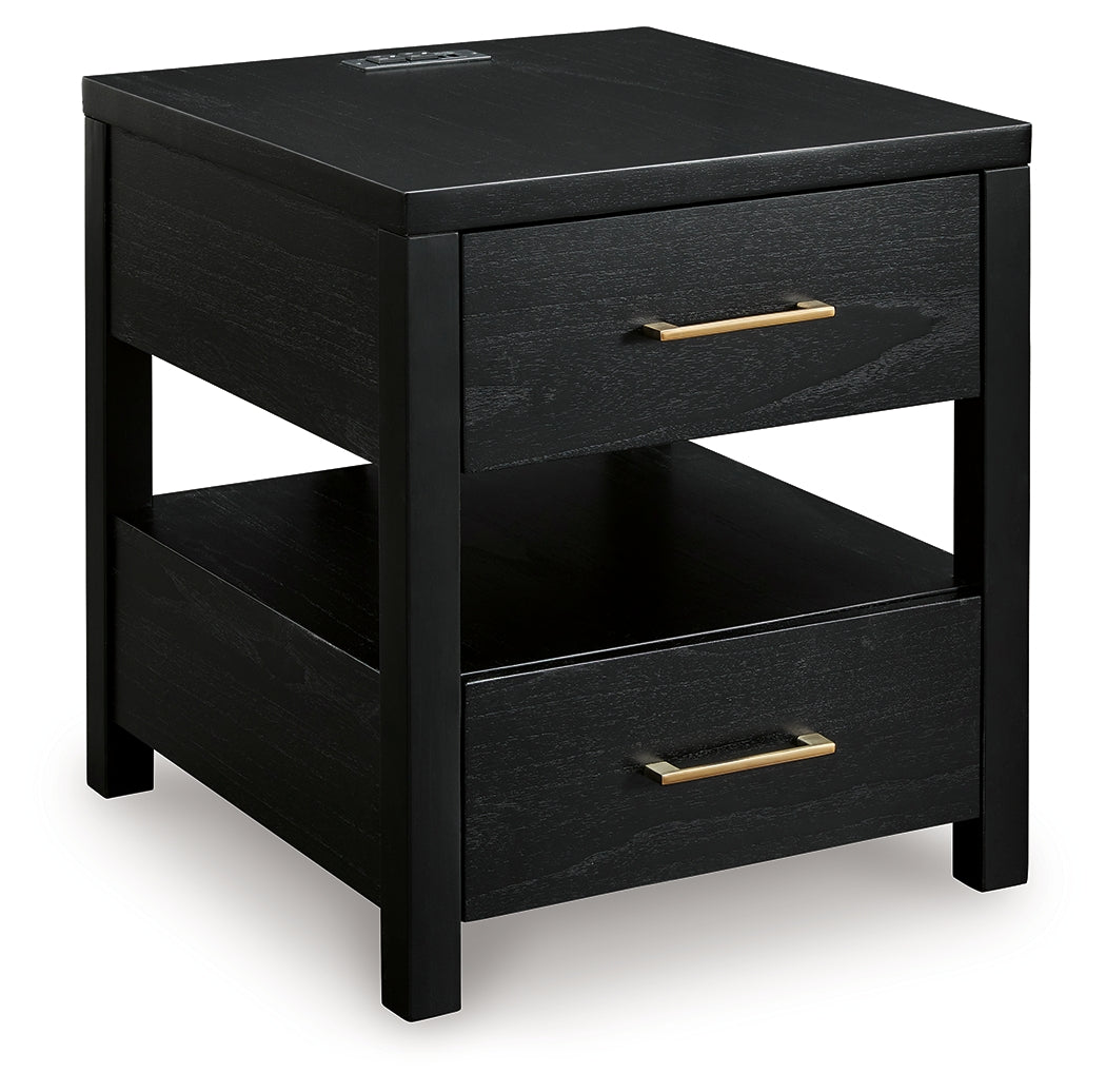 Winbardi Black End Table