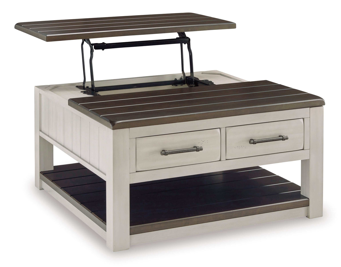 Darborn Gray/Brown Lift-Top Coffee Table