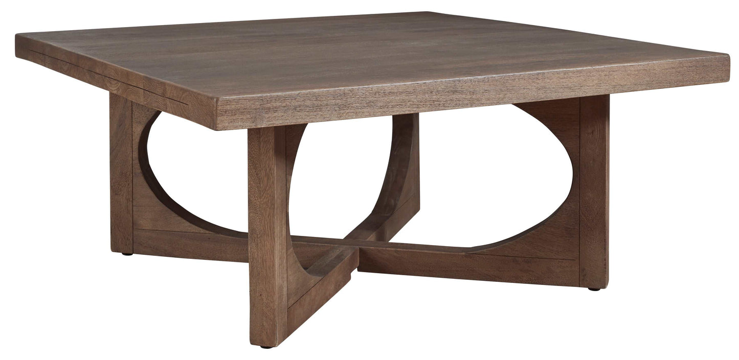 Abbianna Medium Brown Coffee Table