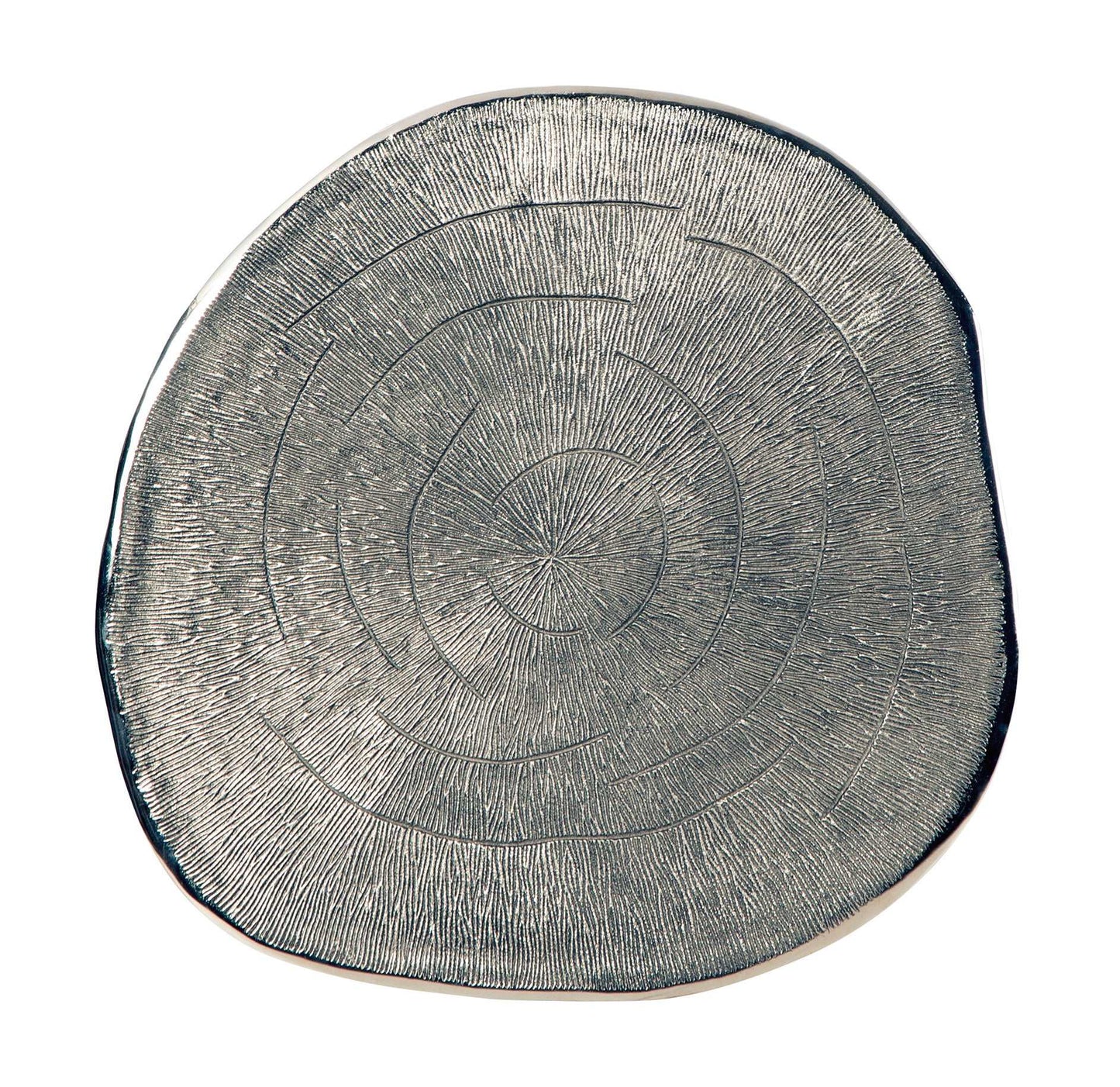 Laverford Chrome/Black End Table