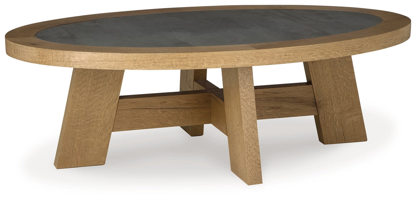 Brinstead Light Brown Coffee Table