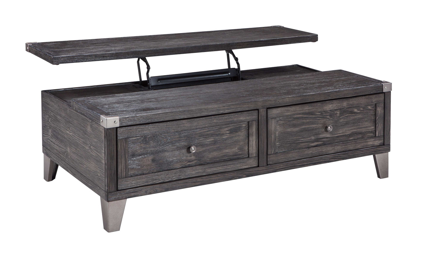 Todoe Dark Gray Lift Top Coffee Table