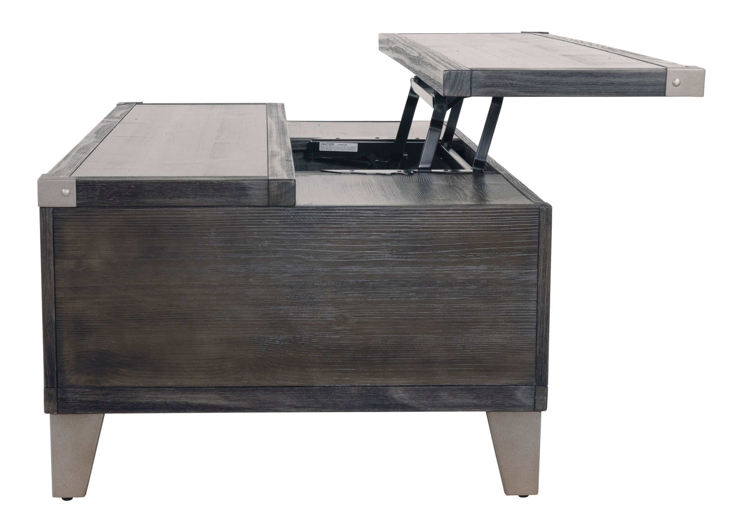 Todoe Dark Gray Lift Top Coffee Table