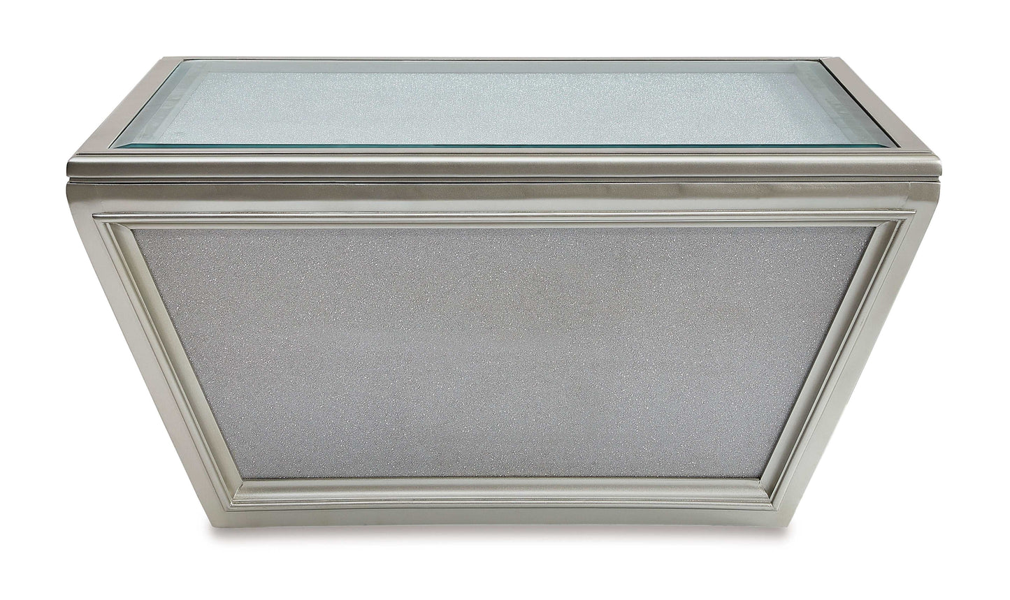 Traleena Silver Finish Coffee Table