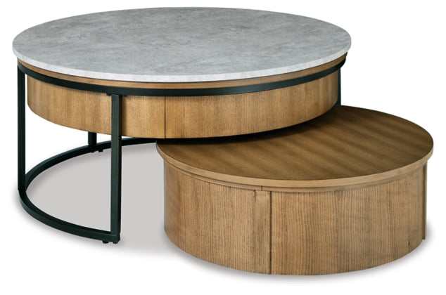Fridley Nesting Lift Top Coffee Table & Storage Trunk (Set of 2)