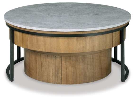 Fridley Nesting Lift Top Coffee Table & Storage Trunk (Set of 2)