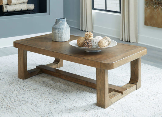 Cabalynn Light Brown Coffee Table