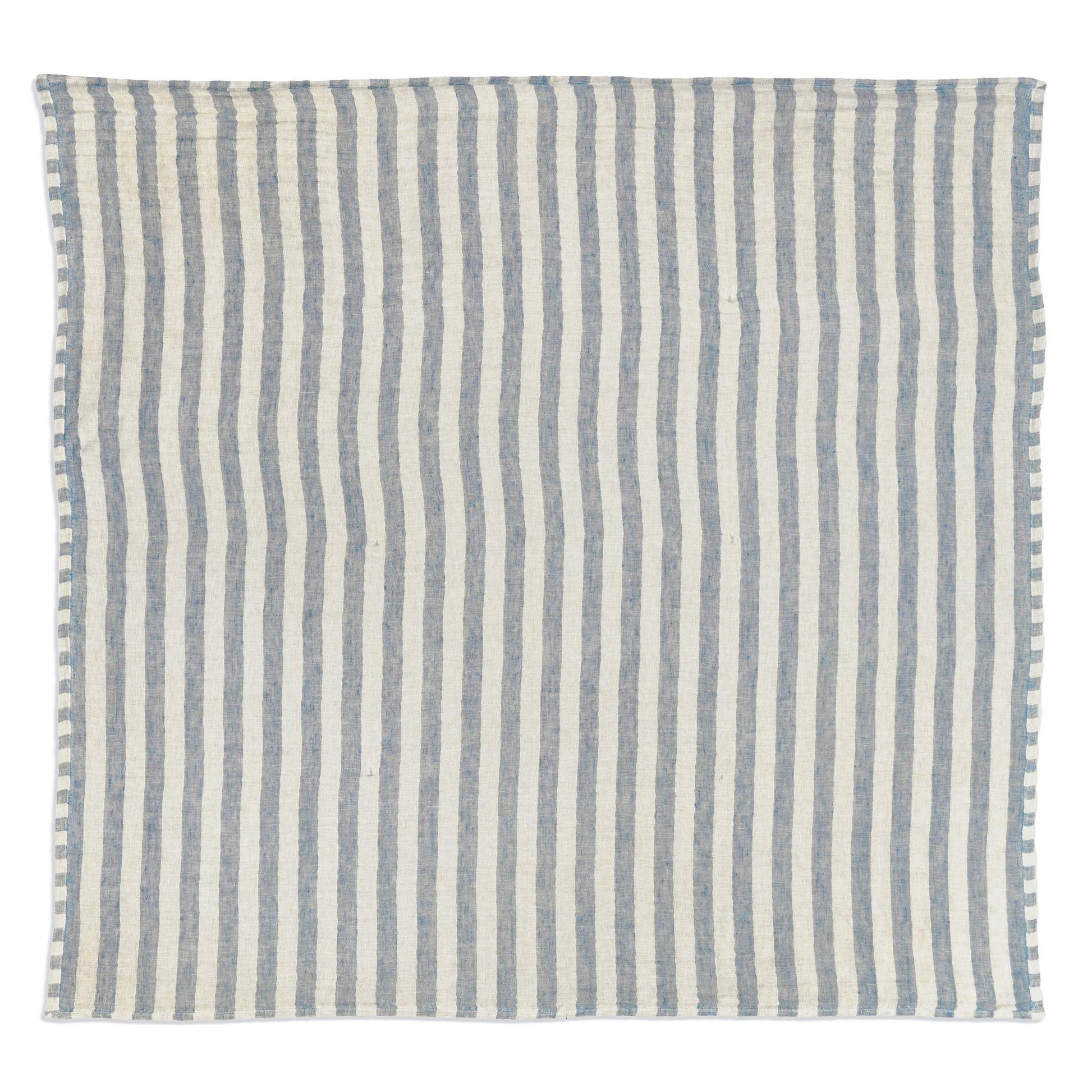 TC Cyprus Ivory/Blue 50x70 Throw - Ornate Home
