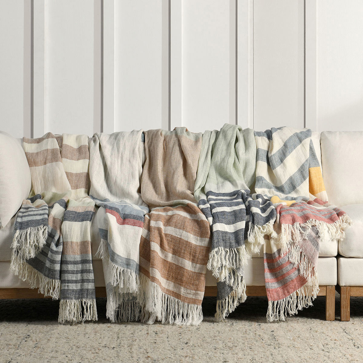 TC Sherry Hazel/Natural Throw 50x70 - Ornate Home