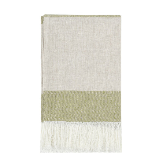 TC Talara Green Throw 50x70 - Ornate Home
