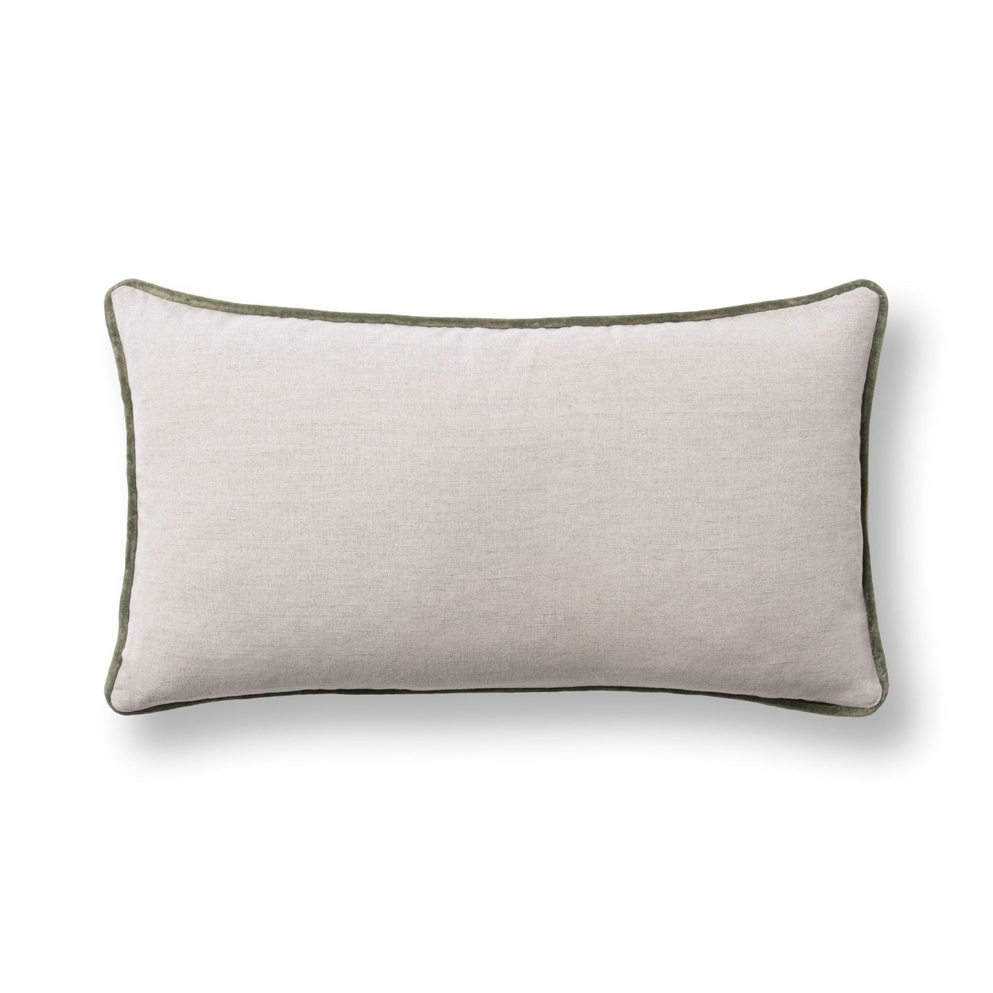 TD Belcourt Floral Olive Green Multi 14x26 Throw Pillow (Set of 2) - Ornate Home