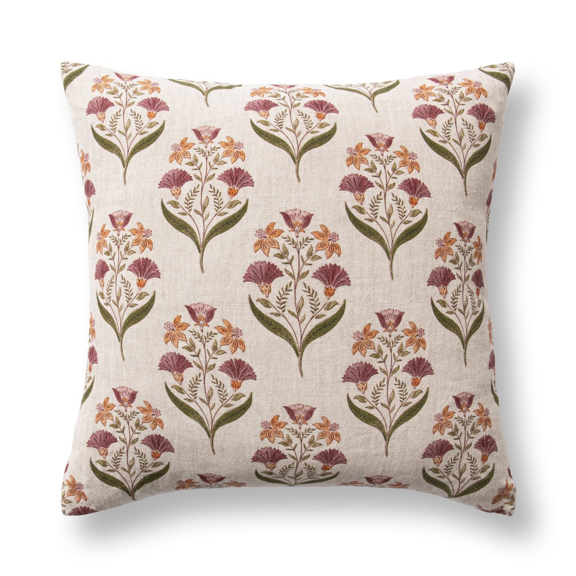 TD Bluffs Olive Green Multi 22x22 Throw Pillow (Set of 2) - Ornate Home