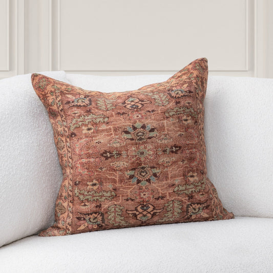 TD Medley Olive Green Multi 22x22 Throw Pillow (Set of 2) - Ornate Home