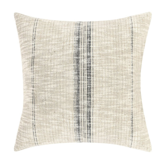 TL Ria Natural/Black Multiple Sizes Throw Pillow - Ornate Home