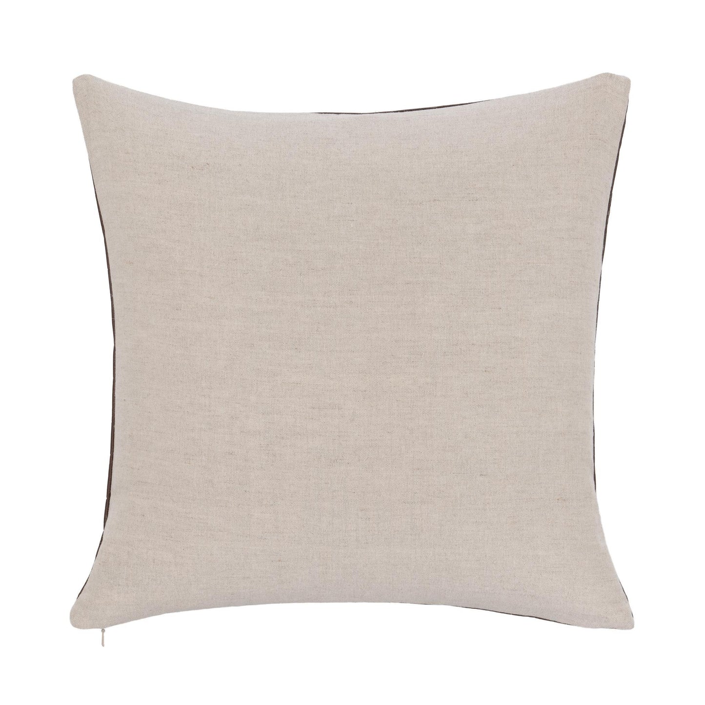 TQ Leather Seston Brown 20x20 Throw Pillow (Set of 2) - Ornate Home