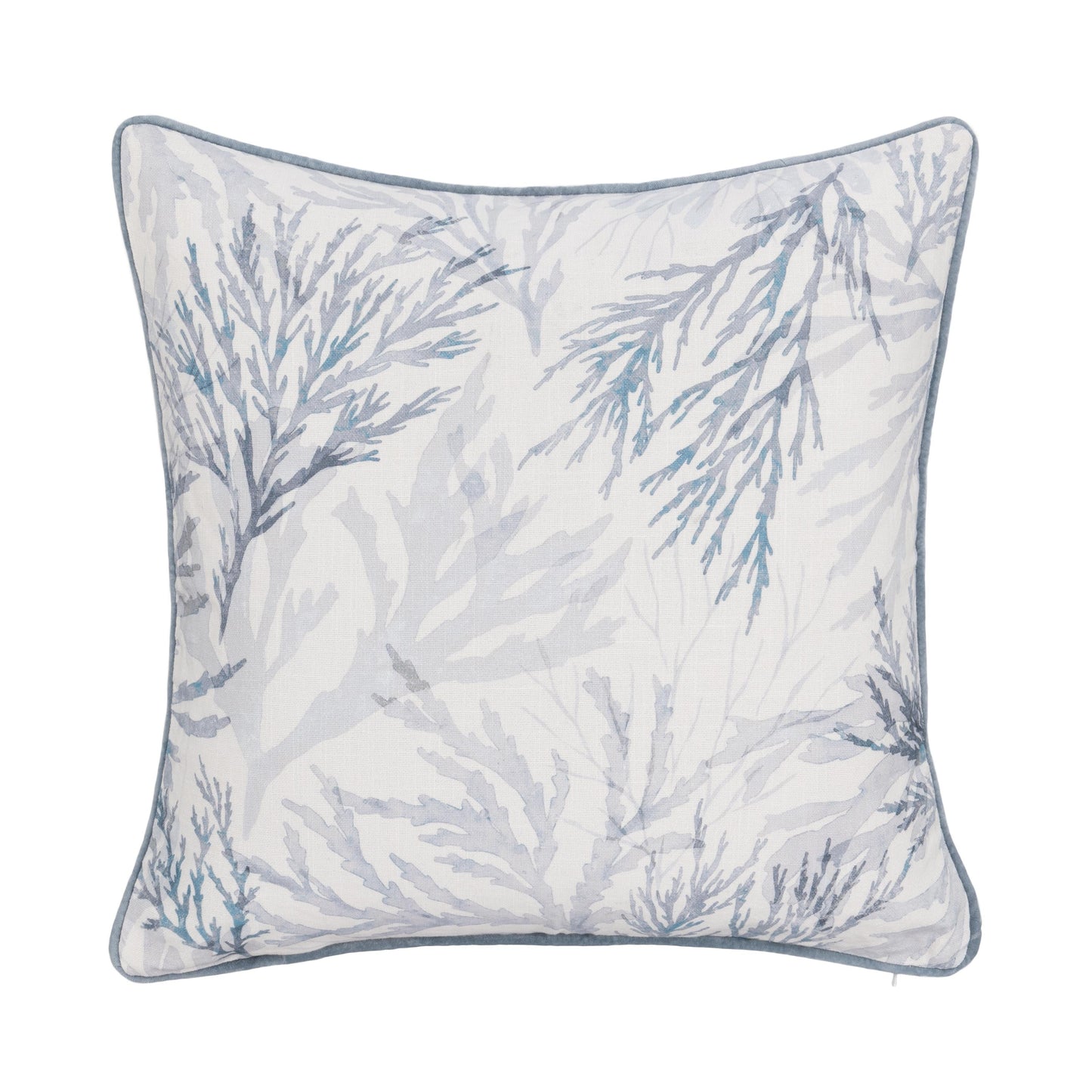TQ Lessonia Blue 22x22 Throw Pillow (Set of 2) - Ornate Home
