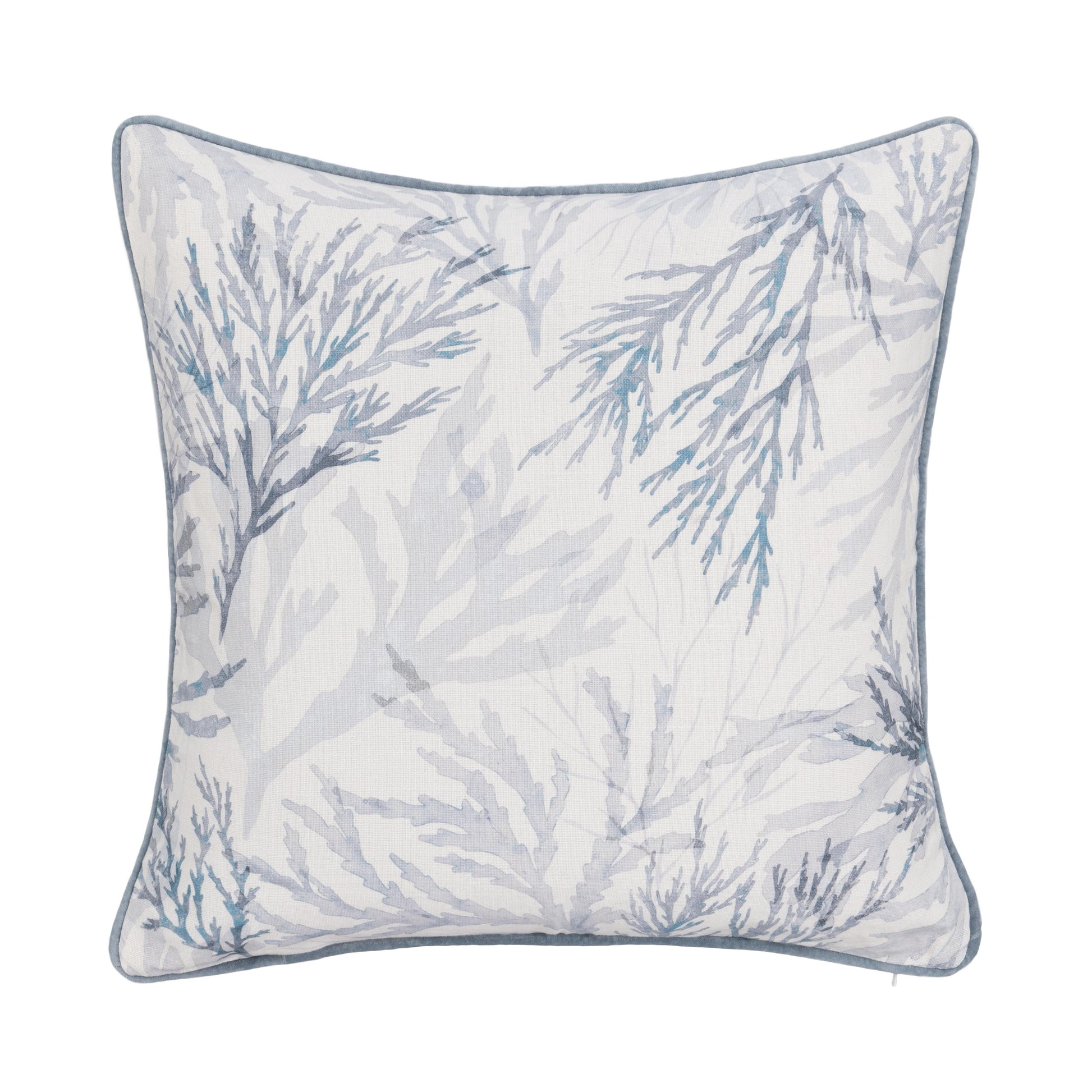 TQ Lessonia Blue 22x22 Throw Pillow (Set of 2) - Ornate Home