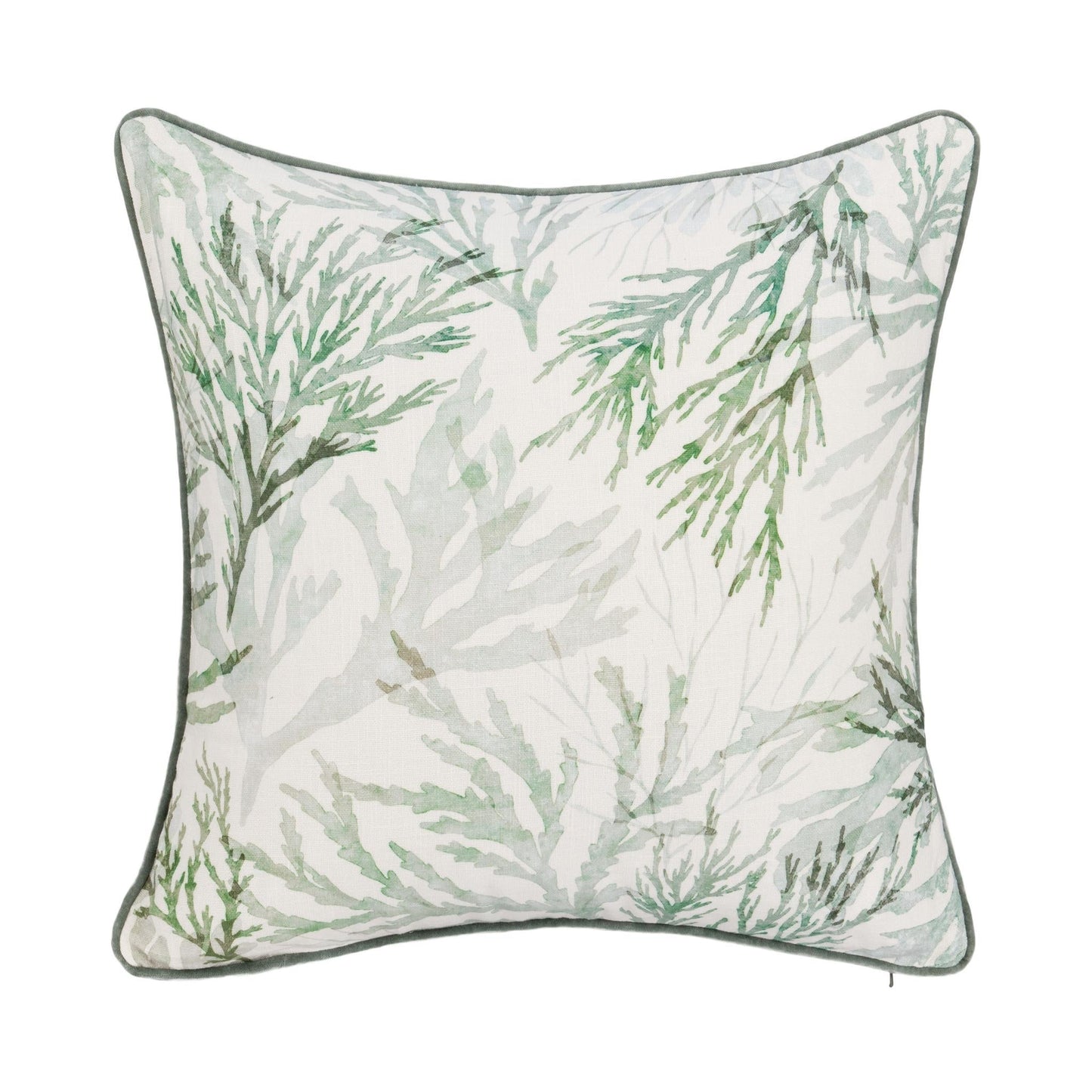 TQ Lessonia Green 22x22 Throw Pillow (Set of 2) - Ornate Home