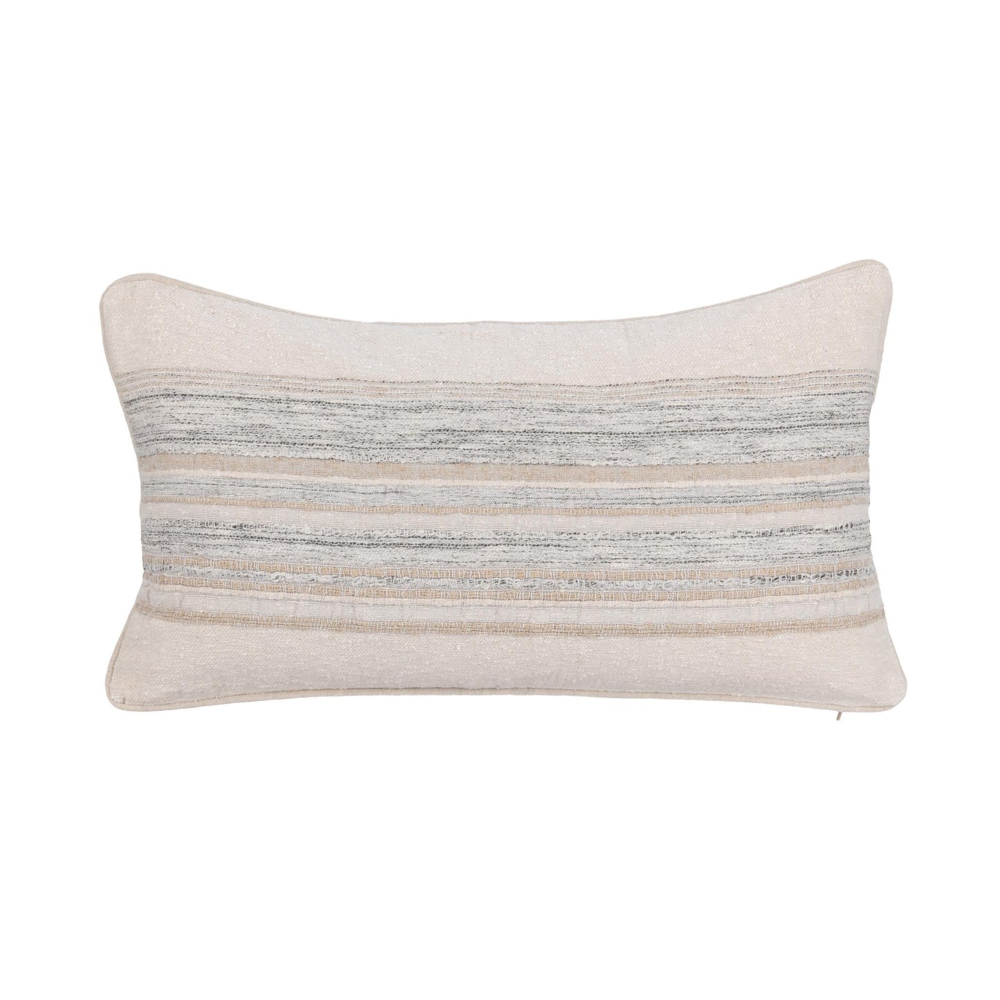 TQ Rockport Ivory Multi Multiple Sizes Throw Pillow (Set of 2) - Ornate Home