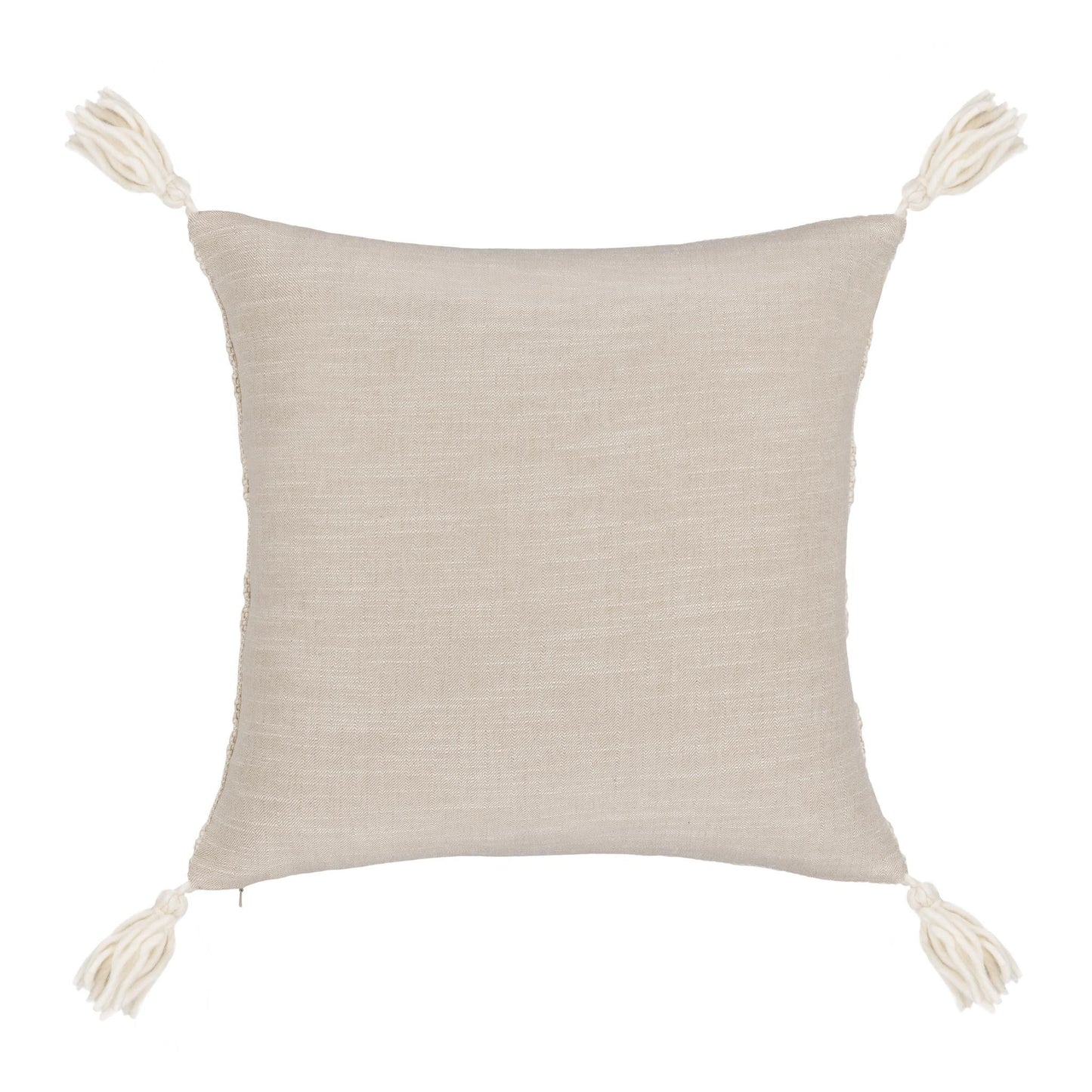 TQ York Natural/Ivory Multiple Sizes Throw Pillow (Set of 2) - Ornate Home