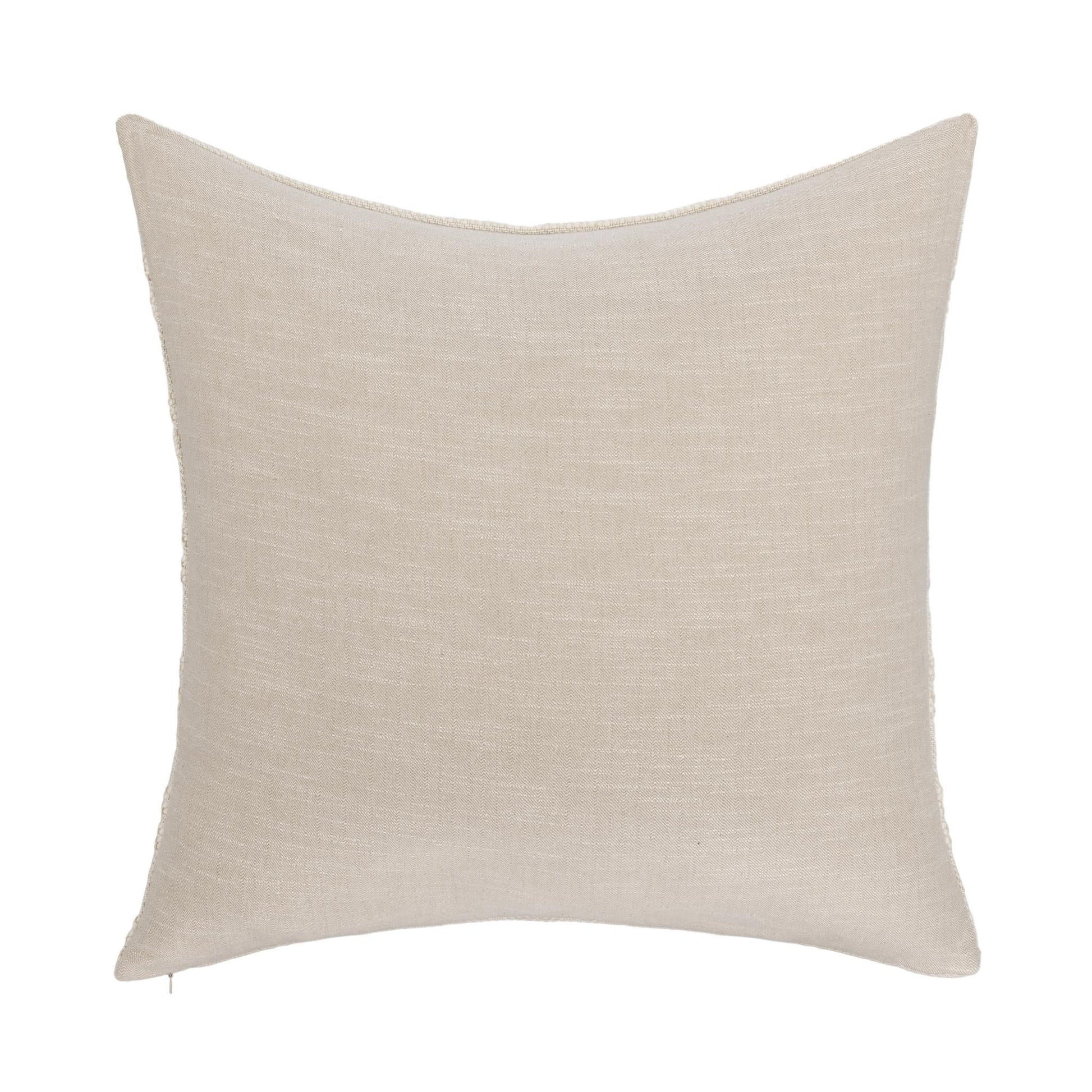 TQ York Natural/Ivory Multiple Sizes Throw Pillow (Set of 2) - Ornate Home