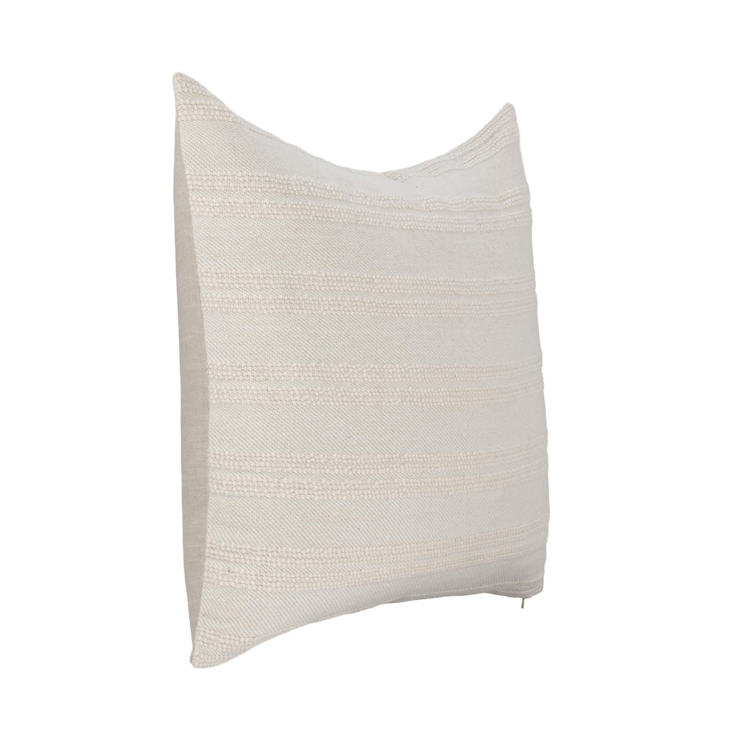 TQ York Natural/Ivory Multiple Sizes Throw Pillow (Set of 2) - Ornate Home