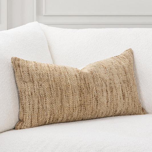 TW Mecca Beige Natural 14x26 Throw Pillow (Set of 2) - Ornate Home