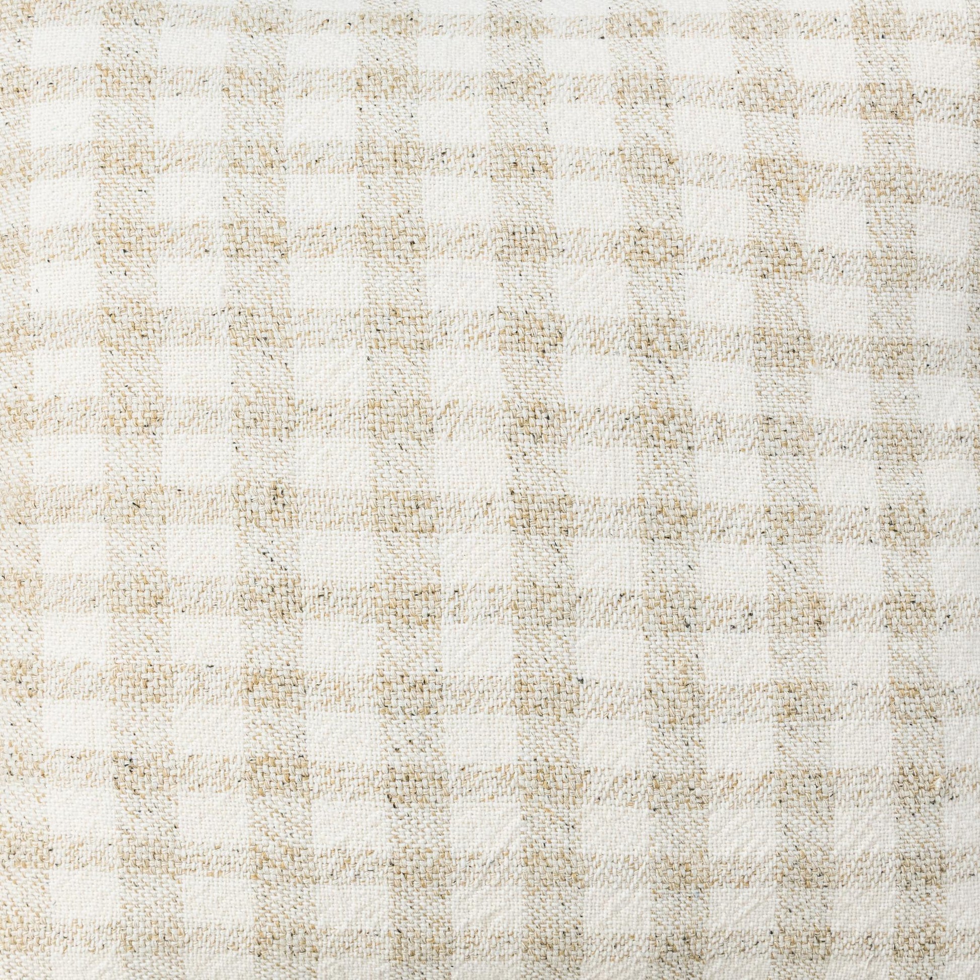 TW Sari Beige Natural/Ivory 26x26 Throw Pillow (Set of 2) - Ornate Home