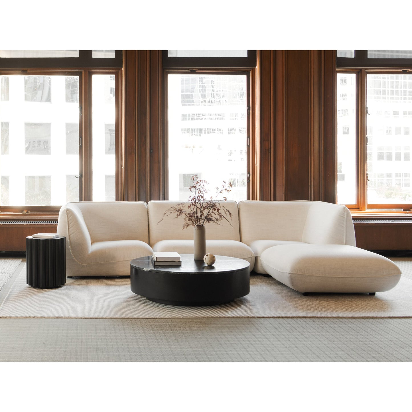 Taffy Black Accent Table - Ornate Home