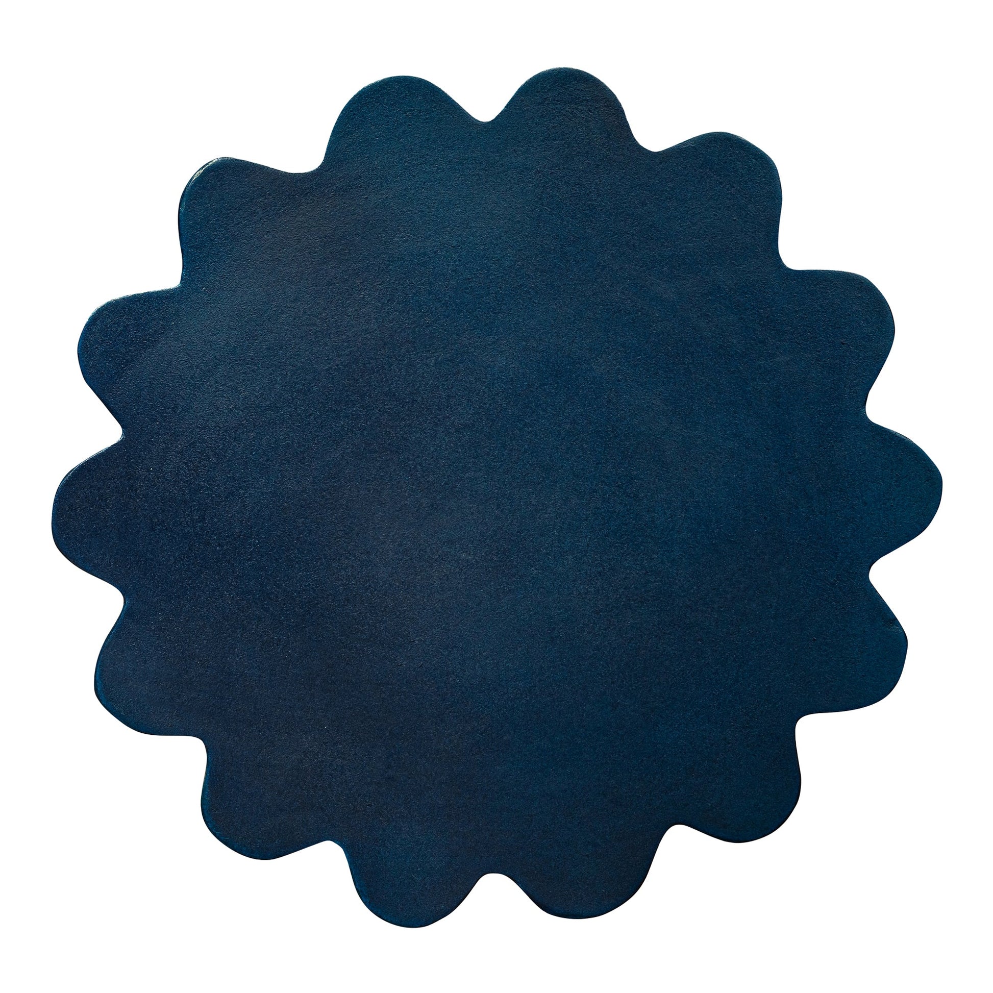 Taffy Navy Blue Accent Table - Ornate Home