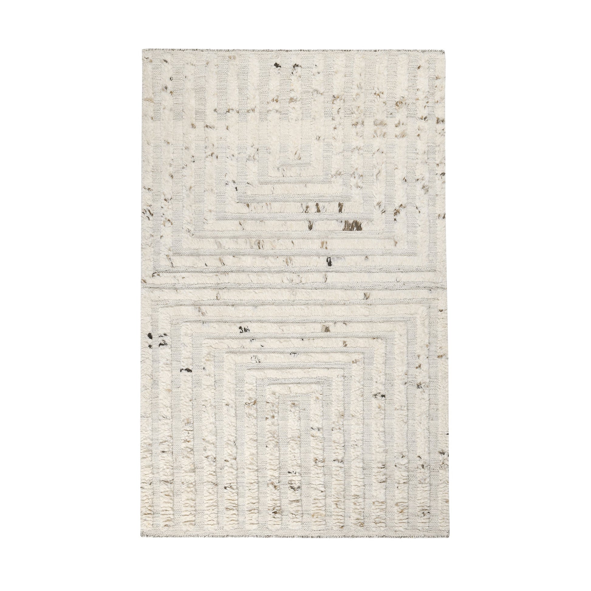 Tahoe Ivory Wool Rug - Ornate Home