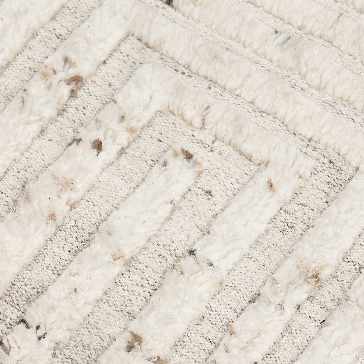 Tahoe Ivory Wool Rug - Ornate Home
