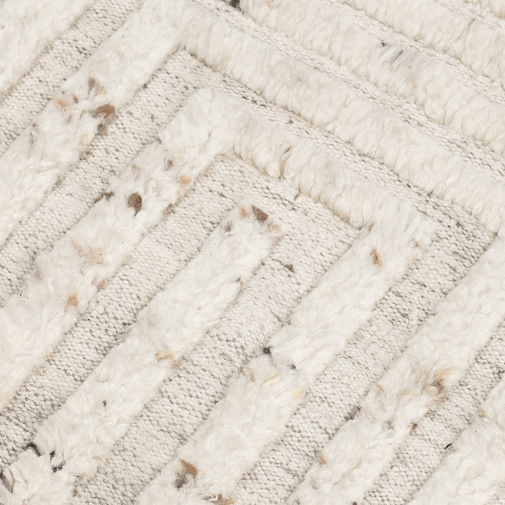 Tahoe Ivory Wool Rug - Ornate Home