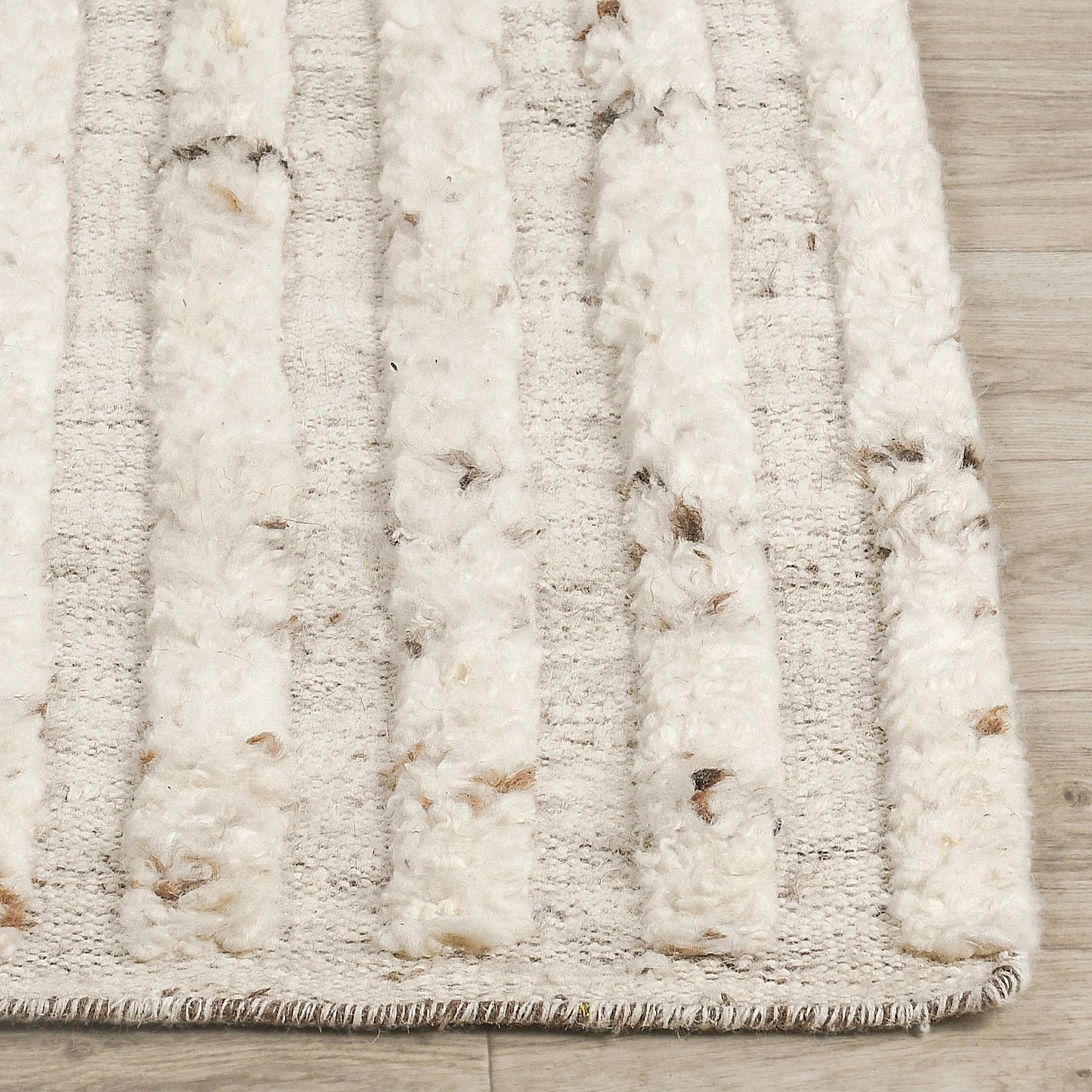 Tahoe Ivory Wool Rug - Ornate Home