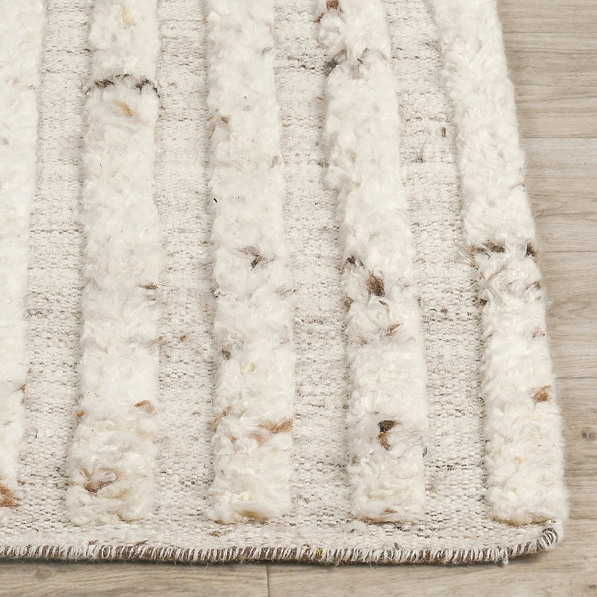 Tahoe Ivory Wool Rug - Ornate Home