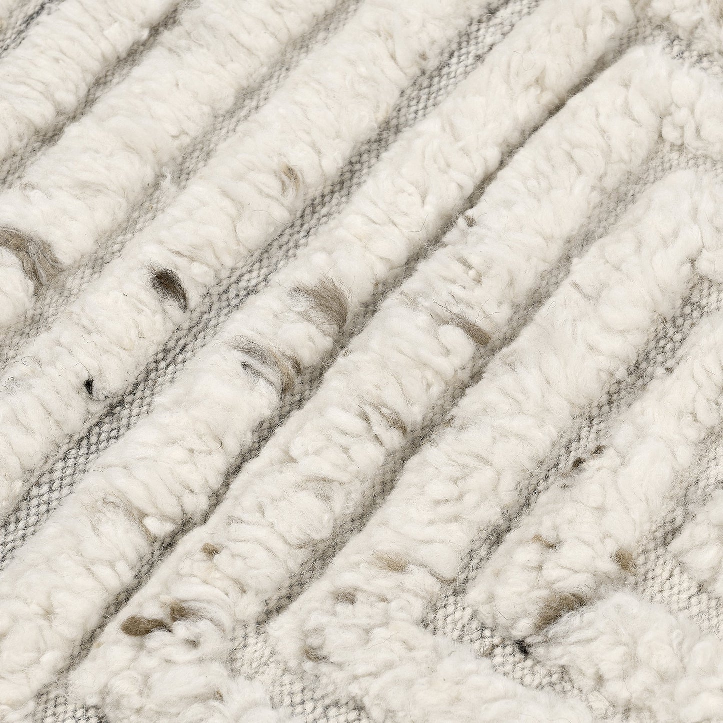 Tahoe Ivory Wool Rug - Ornate Home