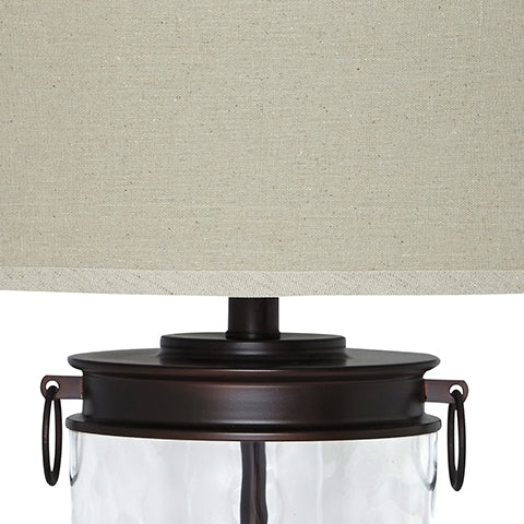 Tailynn Clear/Bronze Table Lamp (Set of 2)- Viva Furn