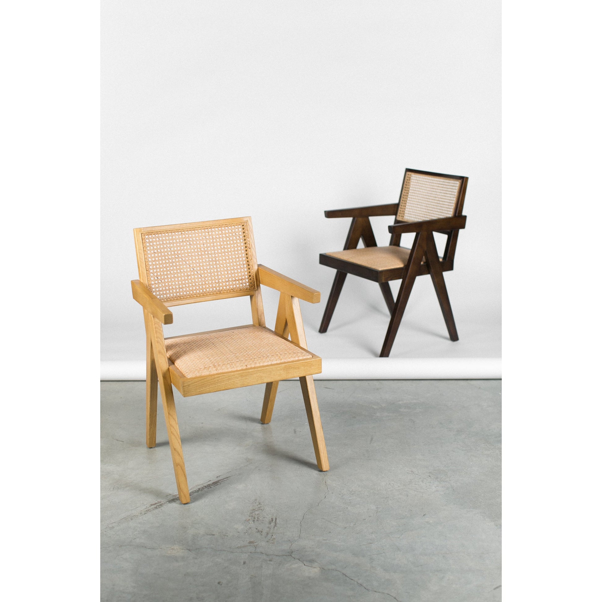 Takashi Dark Brown Chair (Set of 2) - Ornate Home