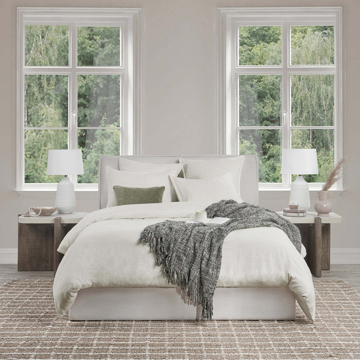 Talia Cloud Duvet Collection - Ornate Home