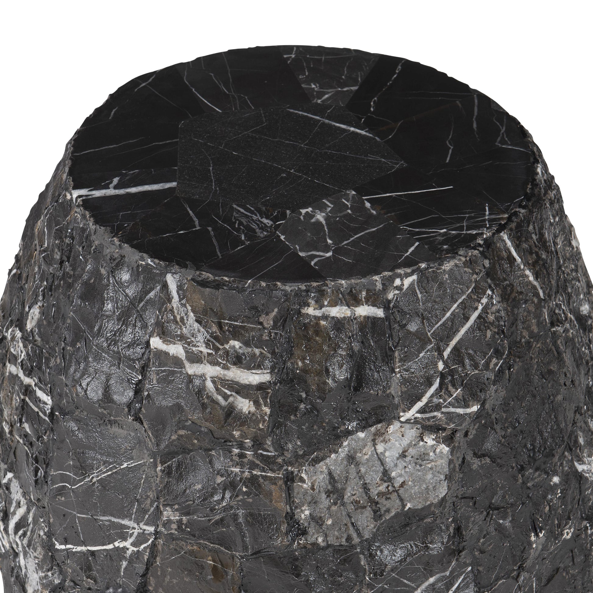 Tambora Black Onyx Outdoor Accent Table - Ornate Home
