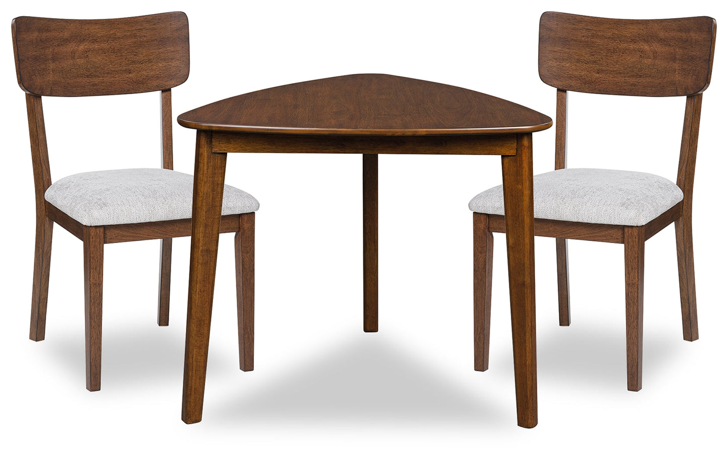 Tameride Brown Dining Table and 2 Chairs- Viva Furn