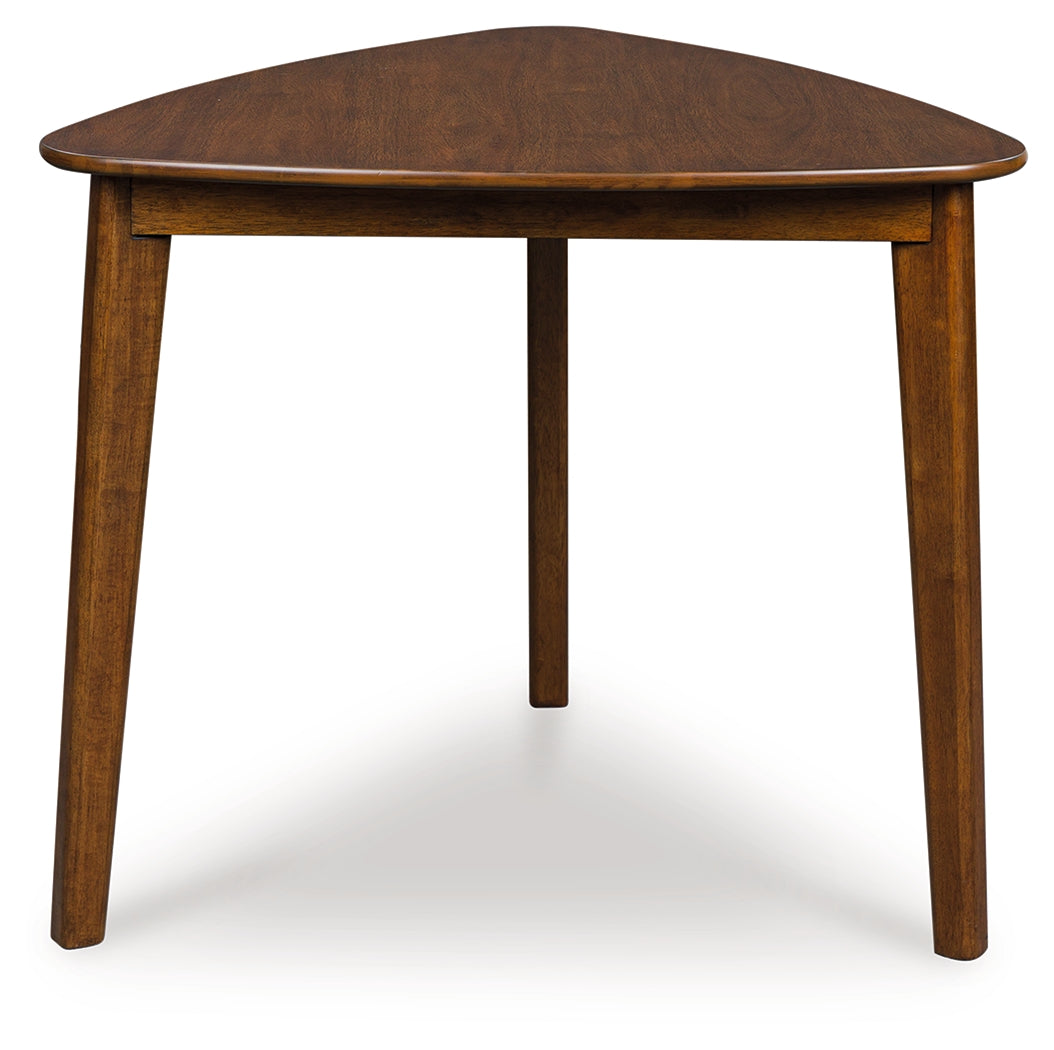 Tameride Brown Dining Table and 2 Chairs- Viva Furn