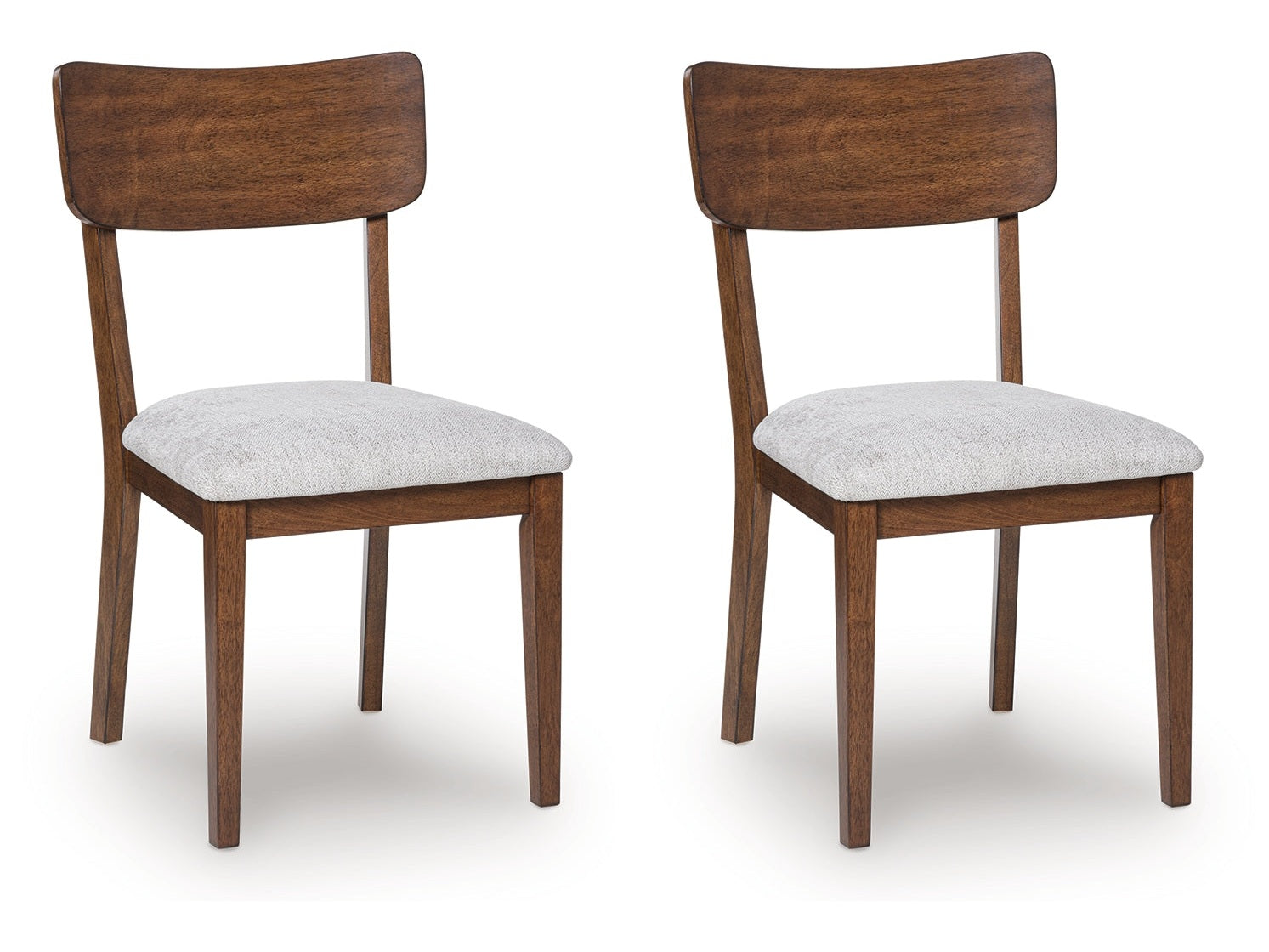 Tameride Brown Dining Upholstered Side Chair (Set of 2)- Viva Furn