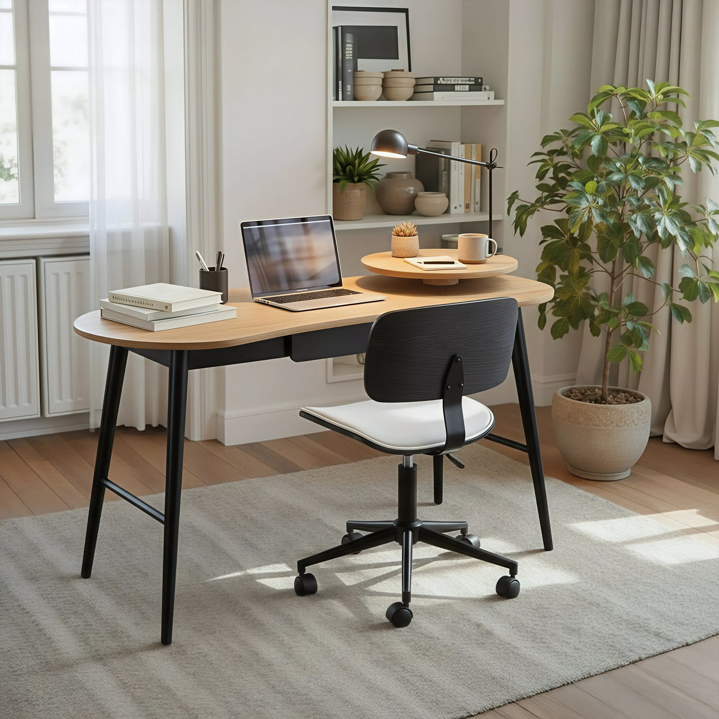 Tarkiz Natural Desk - Ornate Home