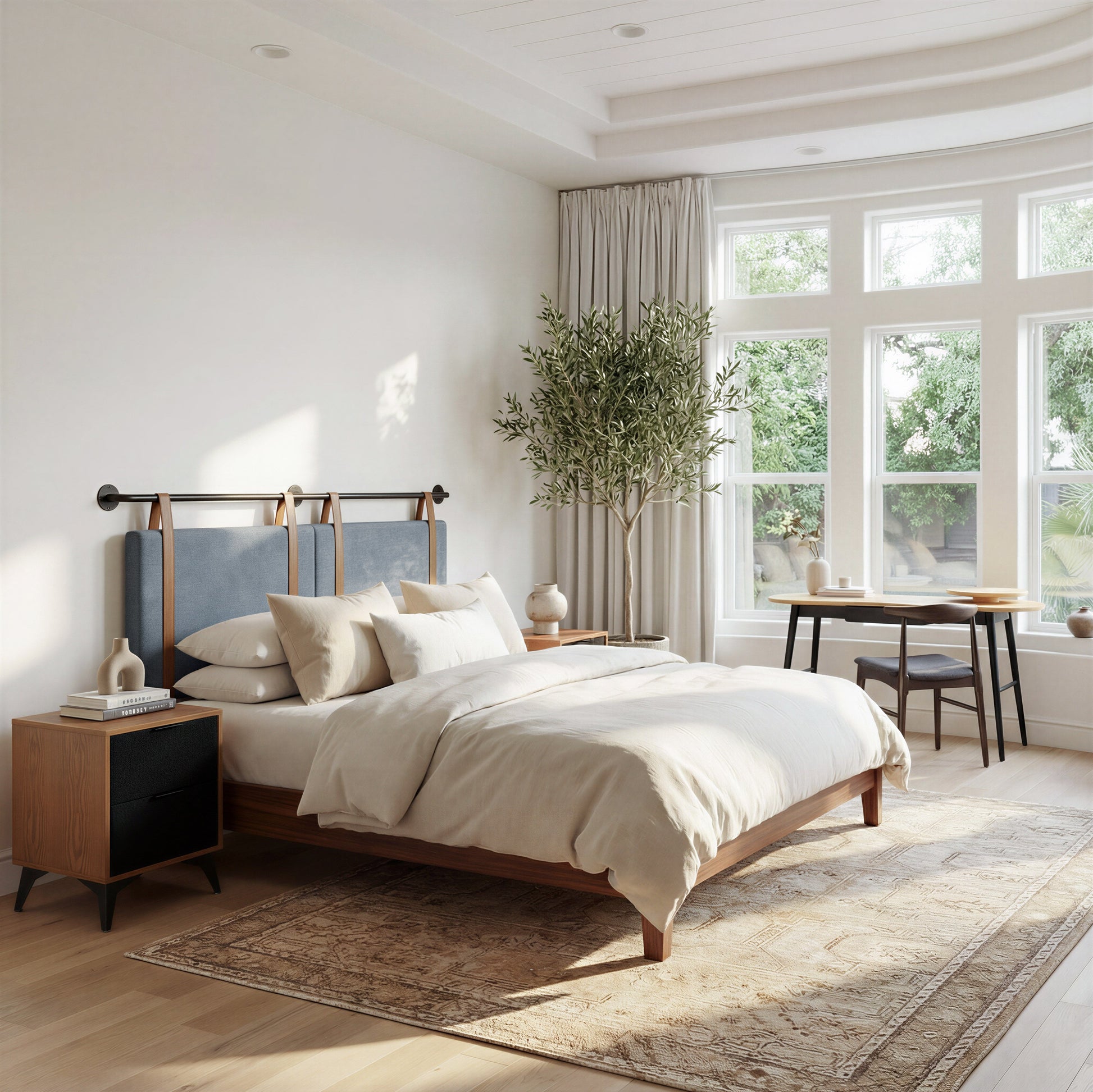 Tarkiz Natural Desk - Ornate Home
